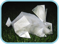 lapin origami papercraft