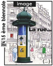 affiche 15ème biennale internationale de l\'image à Nancy (2008)