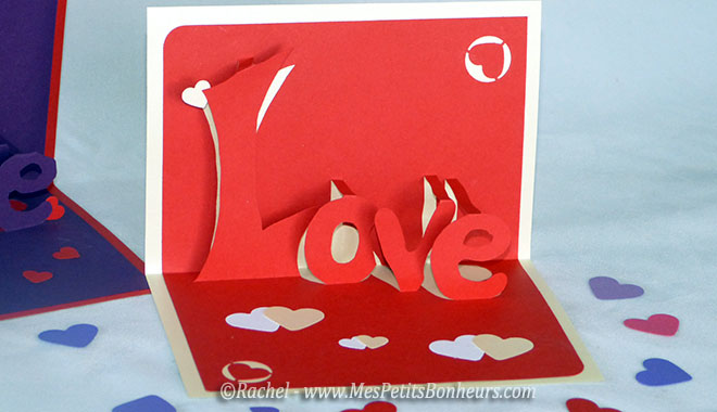 carte love pop up st valentin