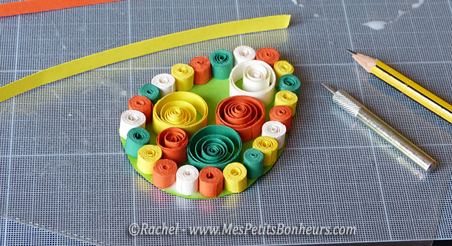oeuf en quilling facile