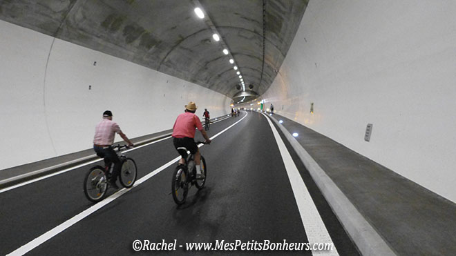tunnel de Bure en suisse en vélo
