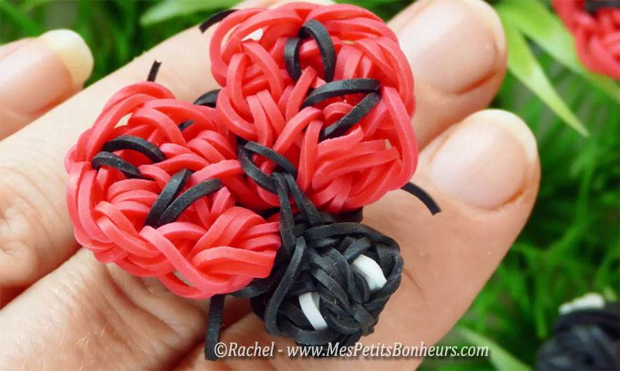 loom coccinelle lady bug elastiques