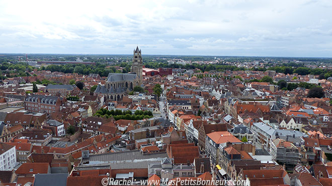 Bruges vue du Beffroi