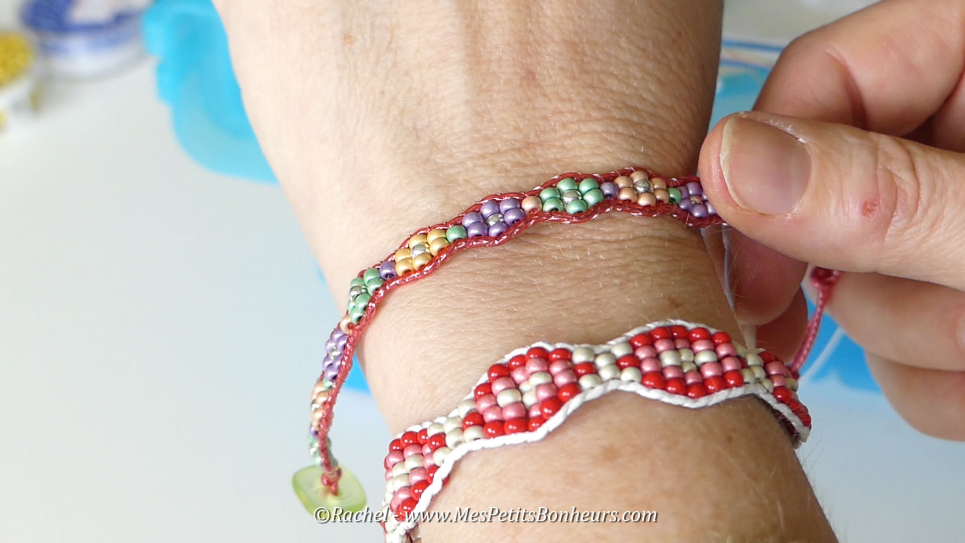 bracelets wrap perles tissage wrapit rainbow loom