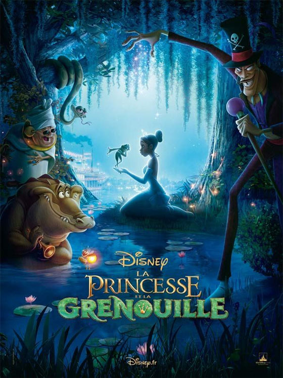 Affiche_Disney_la princesse et la Grenouille