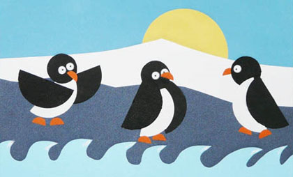 bricolage-pingouins-banquise-papier