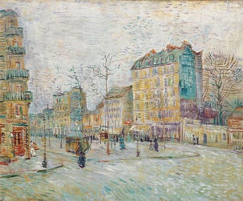 Boulevard de Clichy - Van Gogh - 1887