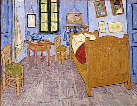 La chambre à Arles - Van Gogh - 1888