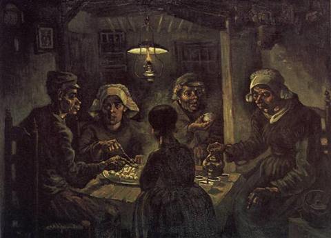 Les mangeurs de pommes de terre - Van Gogh - 1885