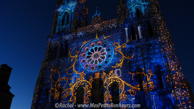 Chartres en Lumières Cathédrale arabesques