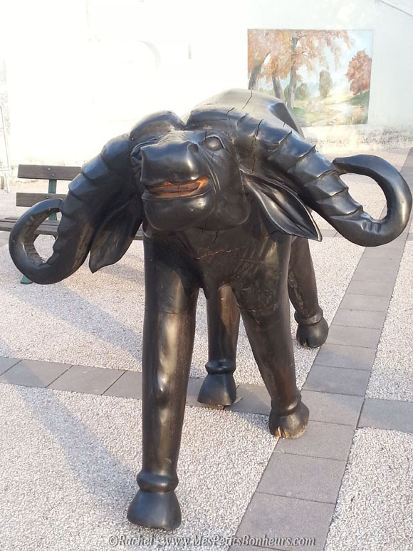 buffle sculpture africaine