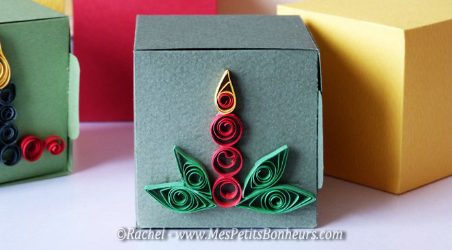 bougie simple quilling