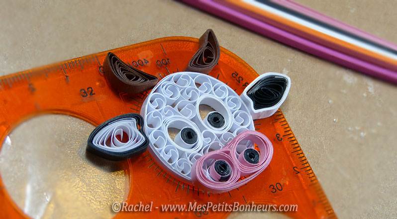 vache quilling
