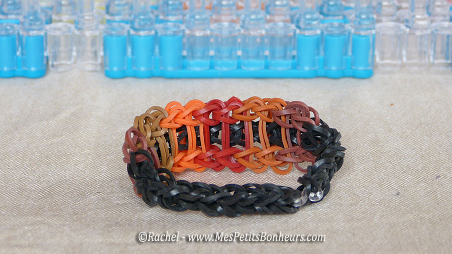 bracelet elastiques homme rainbow loom