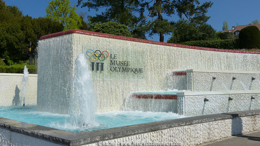 fontaine musée olympique Lausanne