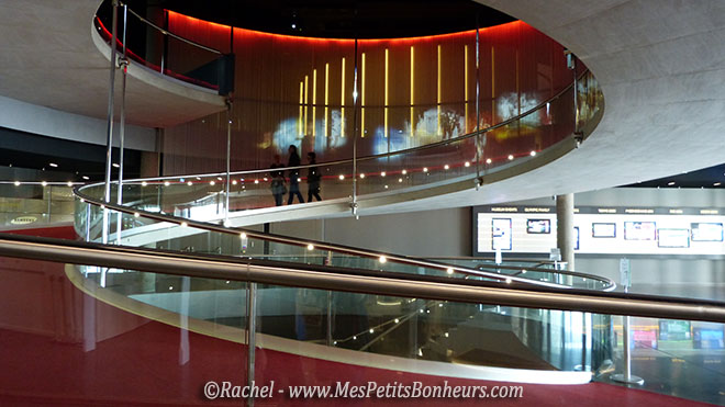 intérieur musée olympique Lausanne