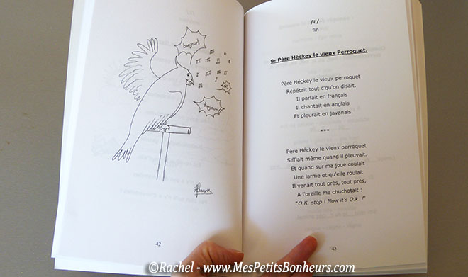 poésie sur le perroquet