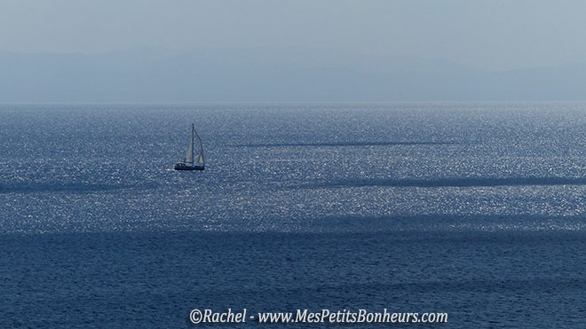 voilier mer de Bonifacio