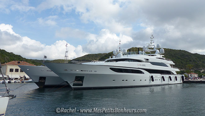 yachts port de Bonifacio