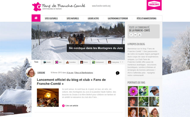 blog fans de Franche Comté