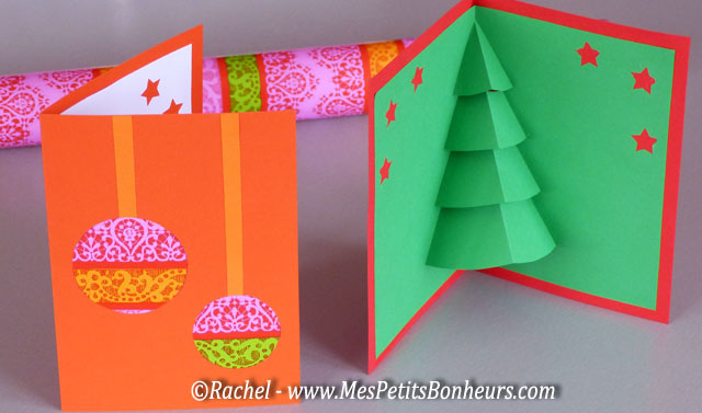Carte 3D Noël: pop-up sapin à imprimer, découper, décorer...