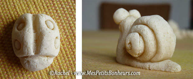 Pate A Sel Modeles Pour Les Enfants Escargot Coccinelle Tortue Chenille Etc