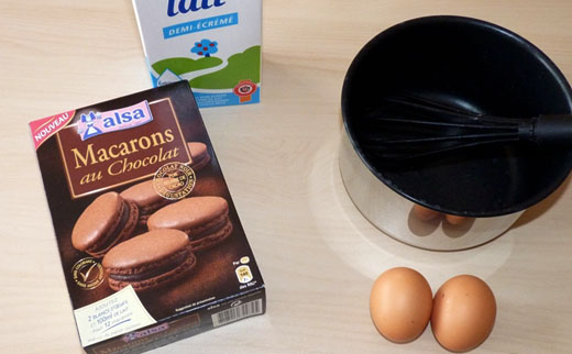 preparation alsa pour macarons au chocolat
