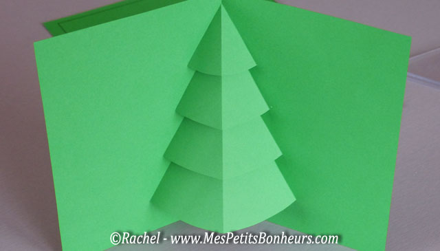 Carte de Noël, carte pop-up, carte pop-up 3D, carte popup, carte