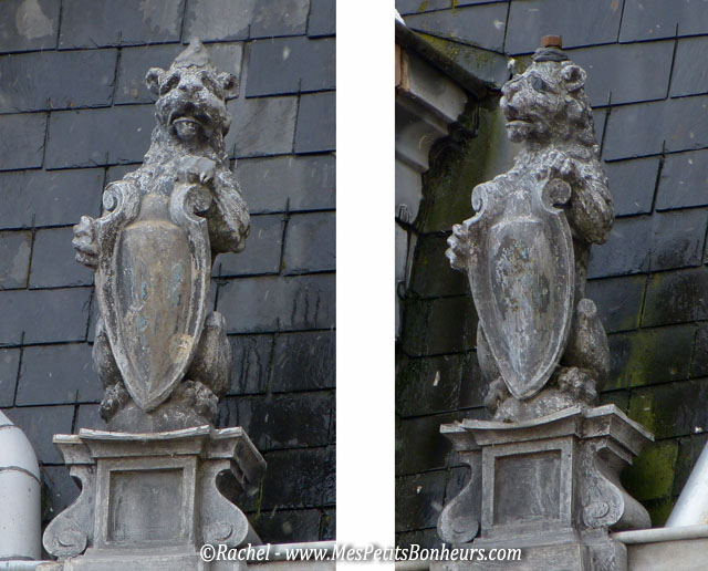 statuettes lions_gauche et droite balcon